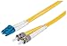 Intellinet Network Solutions 474016 LC/ST, 9/125 ?m, OS2, 1.0 m (3.0 ft.), Yello