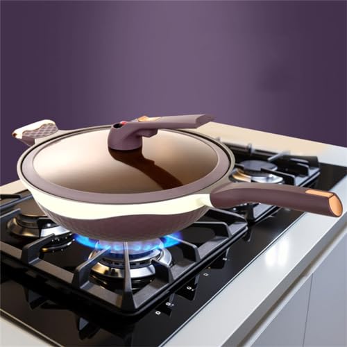 Wok Antiadherente con Vaporera 32CM miniatura 2