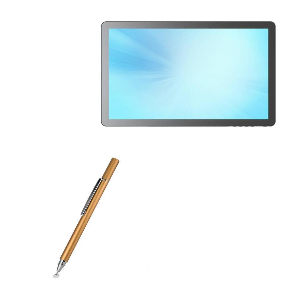BoxWave Stylus Pen Compatible with Microtouch M1-156IC-W3-A2 (15.6 in) - FineTouch Capacitive Stylus, Super Precise Stylus Pen - Champagne Gold