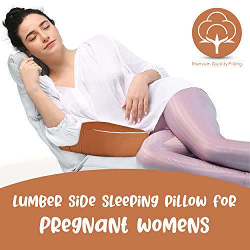 Cellah Pregnancy Pillows, Maternity Pillow For Pregnant Women. Side Sleeper Pregnancy Pillow To Support Back, Belly Bump, Hips, Legs During Pregnancy, Wedge Pillow For Sleeping, Washable Covers #TOP6