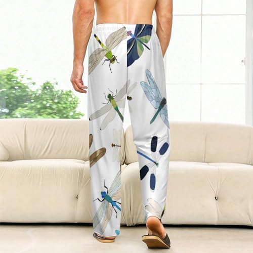 Pantalon de pyjama long Libellule finis les bas serrés taille S
