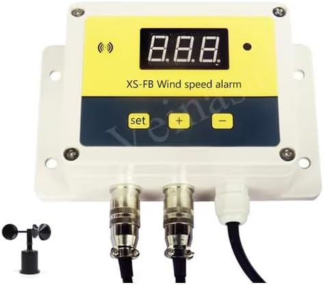 Wind Speed Alarm one Way Double Contact Relay Switch Quantity Control Output wall-Type Waterproof Box