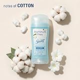 Secret Dezodorant bez aluminium dla kobiet, 48-godzinna ochrona przed odorem, bez parabenów, Dyes Talc & Baking Soda, minerały równoważące pH, Dry Solid, Cotton Scent, 61 g