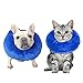Demason Collier Gonflable de Protection en Cône pour Chiens et Chats, Collerette Chien Gonflable avec Boucle Réglable (Tour de Cou: 18-30 cm / 7-12in)
