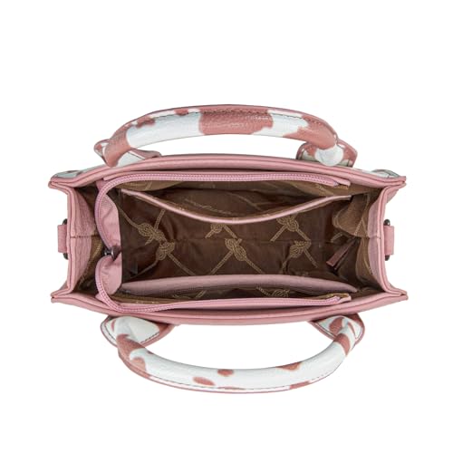 Wrangler Mini Tote Bag for Women Cow Print Western Crossbody Purse4