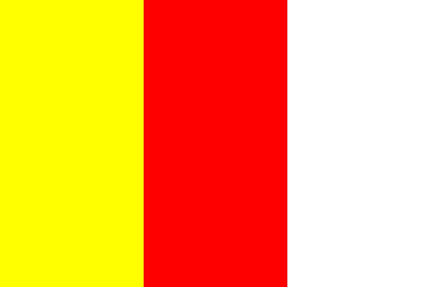 Grand drapeau Antwerpen Province 1928-1997 aux finitions soignées pour mât