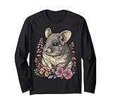 Photo Gallery chinchilla cottagecore fiori selvatici floreali vintage maglia a manica Photo Gallery chinchilla cottagecore fiori selvatici floreali vintage maglia a manica