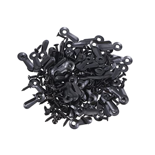 Image of CIMAXIC 3sets Picture Hanging Hardware Kit Hooks Nails and Screws Ideal for Wall Frames Cross Stitch and Decorations (12 Hooks) 100pcs*3