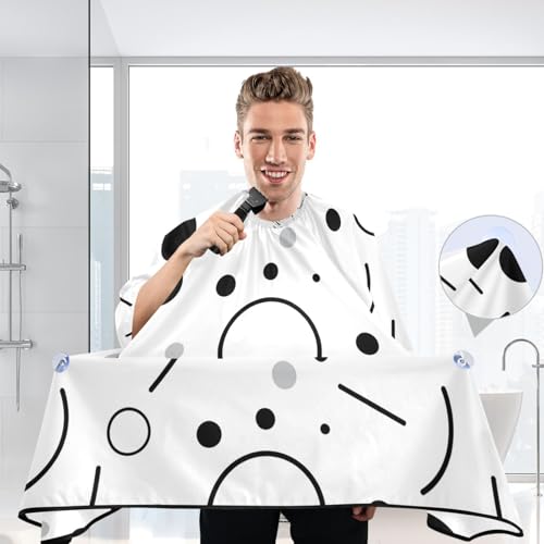 Capa profesional impermeable para corte de cabello miniatura 6