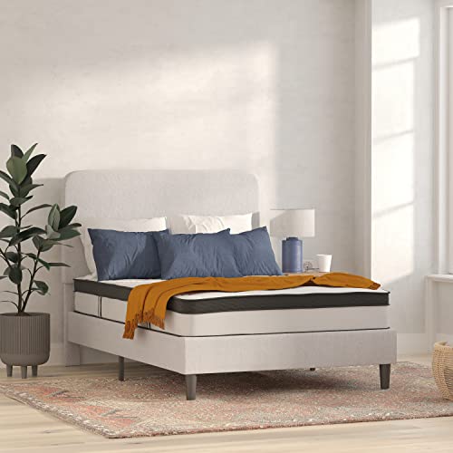 Flash-Furniture-Capri-Comfortable-Sleep-10-Inch-CertiPUR-US-Certified-Hybrid-Pocket-Spring-Mattress-Full-Mattress-in-a-Box