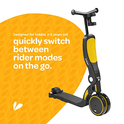 Larktale Scoobi Scooter | 5-in-1 Folding Scooter for Toddlers that Grows with Them | Multifunctional Vehicle with Convertible Two or Three Wheel Scooter and Kick Bike Configurations by Larktale - Image 6