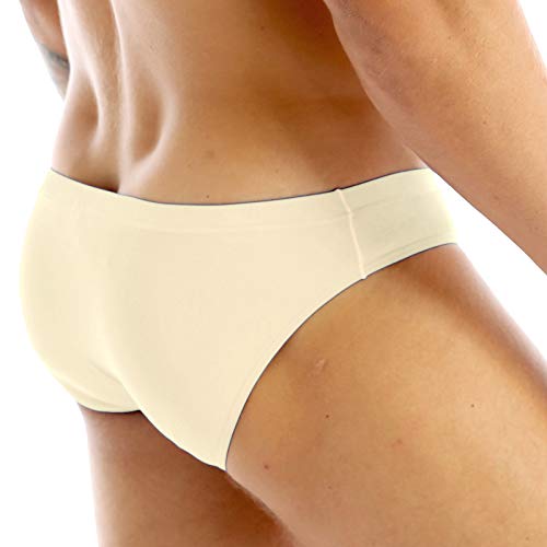 CHICTRY Men's Low Rise Briefs Underwear Traceless Bulge Pouch Bikini Underpants4