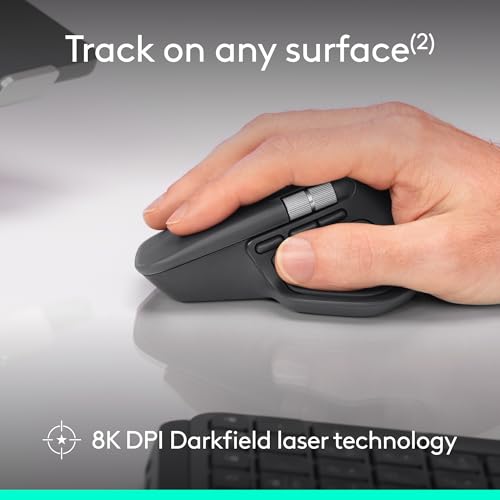 Image of Logitech MX Master 4 + MX Keys Wireless - Graphite