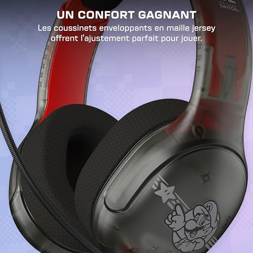 Casque de gaming filaire Turtle Beach® Airlite™ Fit Mario Star Pour Nintendo Switch 2 - vue 9