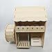 Baoblaze 2 Tier Hamster House Cage Accessories Hide Supplies Play Toy Hamster Hideout with Swing for Chinchilla Small Pet Mice