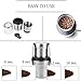 Multipurpose Electric Coffee Bean Grinder with 2 Removable Cups - Premium Stainless Steel Mill Grinding Tool for Seeds, Spice, Herbs, Nuts & Other Dry and Wet Ingredients | 200W Fast Grind in Seconds
