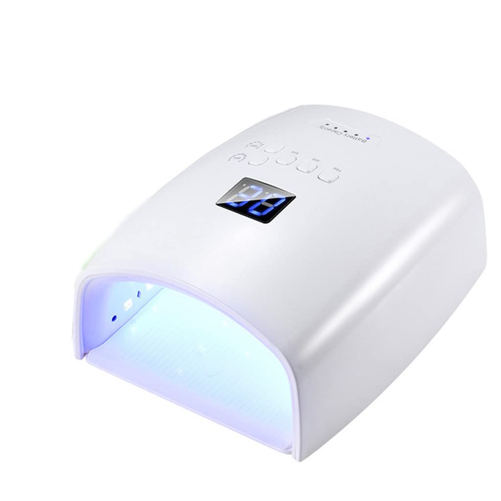 AAPIE Lampada per fototerapia per Manicure Luce UV per Unghie Lampada per Unghie Ricaricabile 66w Lampada a LED UV Sensore Automatico Gel Manicure Lightstools