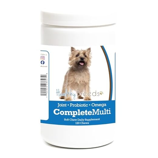 Healthy Breeds Cairn Terrier All in One Multivitamin Soft Chew 120 Count