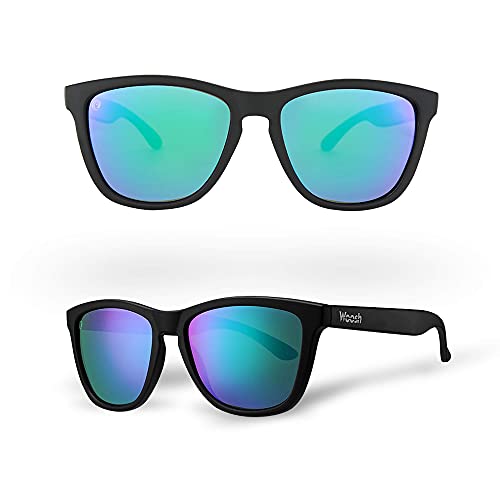Image of Woosh Polarized Lightweight Sunglasses for Men and Women -Unisex Sunnies for Fishing Beach Running Sports and Outdoors