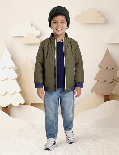 Image of Amazon Brand - Symbol Boy's 100% Polyester Regular Jacket