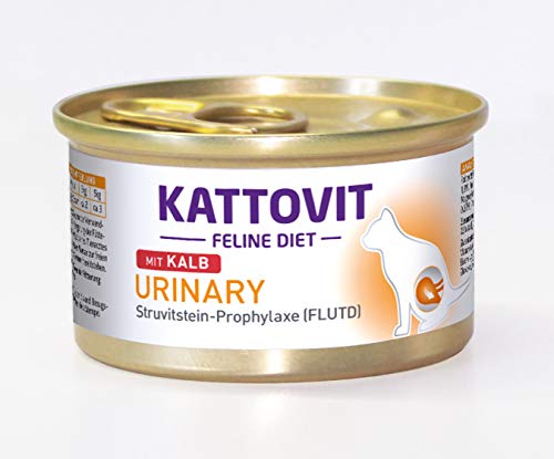 Kattovit Katzenfutter Urinary mit Kalb 85 g im 24er Pack