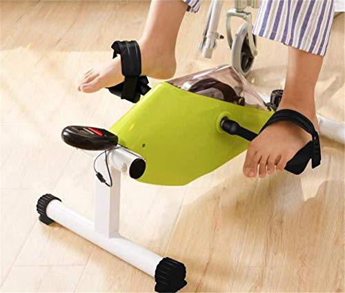 Image of Pedal Exercisers Under Desk Pedal Exerciser-Stationary Mini Exercise Bike-Mini Spin Bike Low Impact Exercise with Adjustable Resistance-Portable Office Home Fitness Equipment