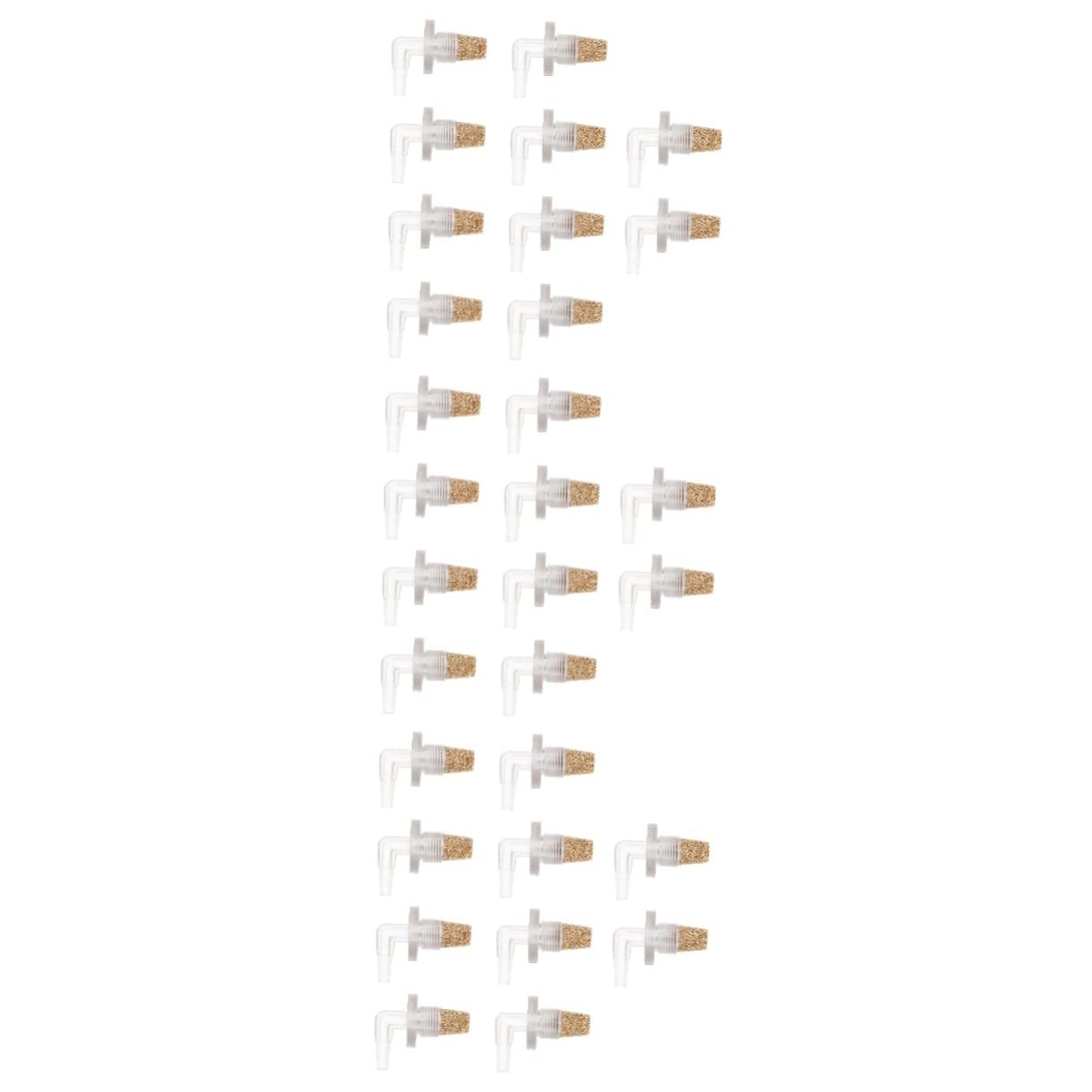 POPETPOP 30stücke Luftstein Diffusoren Für Aquarien Hochwertige -Bubble Diffuser Effektiven Sauerstoffanreicherung Süß Und Salzwasserfischbecken
