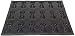 Sasa Demarle FP 2163 Flexipan Origine Silicone Mold with 18 Dog-Bone Cavities