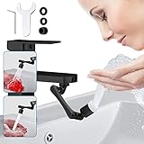 Casquillo Aireador Grifo, Aireadores Universales Para Grifos De Cocina Y BañO (Negro)