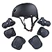 F&U Kids Youth Sport di Gear Set con Casco Gomito Ginocchio Polso Sicurezza Pad salvaguardia per Roller Bicycle BMX Bike Skateboard Hoverboard attività all' Aperto