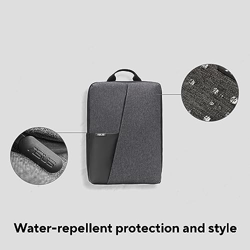ASUS AP4600 Laptop Backpack, Quick-Access Pockets, Water-Repellent, Durable, Stylish & Lightweight Design, Suitable for up to 16-inch Laptop, 450 g... - Image 5