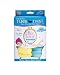 Turbie Twist Microfiber Hair Towel (2 Pack) Yellow-Aqua