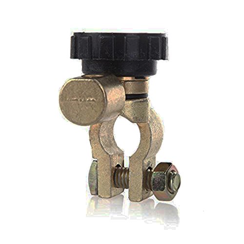 TOTOONE Battery Terminal Link Switch Quick Cut-Off Disconnect Car Truck Auto Vehicle Parts Black 560028