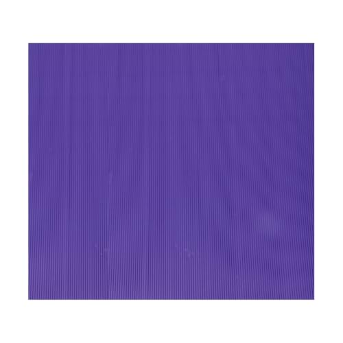 Carton ondulé violet foncé 20x27 pouces pour projet DIY créatif