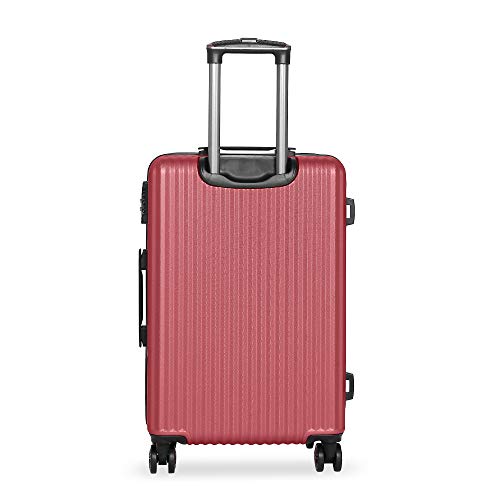 Image of Swissbrand RIGA Range Red Color 24 inch Medium Trolley