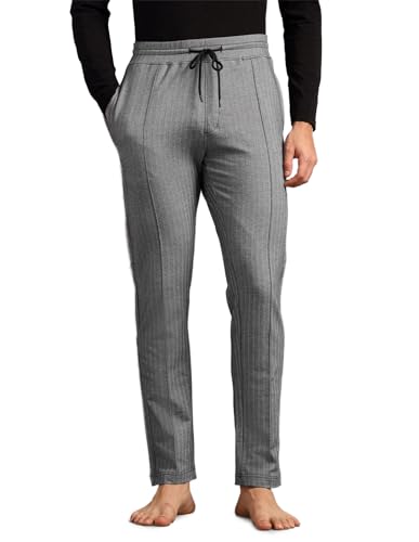 Image of U.S. POLO ASSN. Mens PR003 Chevron Cotton Stretch Lounge Track Pants
