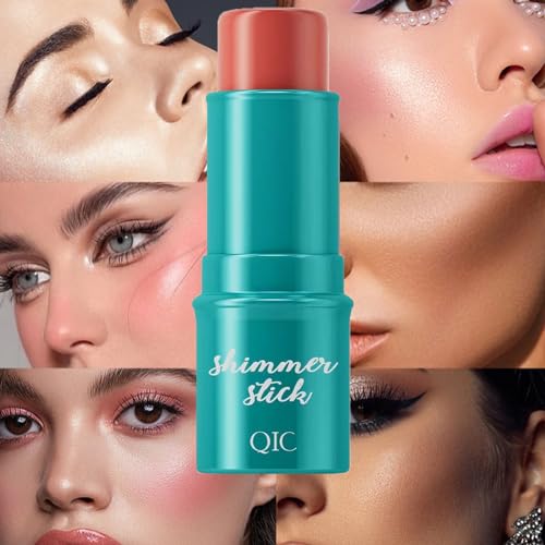 High-gloss & Bronze stick, Bronze stick with highlighter outline, Blush and Rouge Concealer for facial brightening, and permanent waterproof cosmetic for correcting nose shadow outline - Image 6