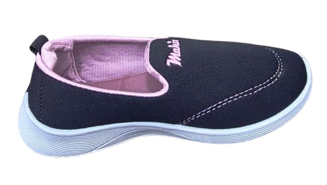 Image of Men's Slip-On Sneakers, Lightweight Breathable Knit Casual Shoes with Flexible Sole, Comfortable Walking Shoes