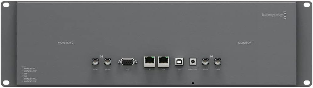 Blackmagic Design Smartview Duo 2 Rackmountable Dual 8 inch LCD HDL-SMTVDUO2