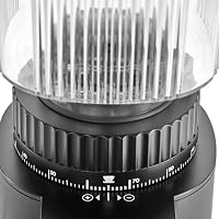ZWILLING ENFINIGY Kaffeemühle für 1-12 Tassen, Elektrische Kaffeemühle mit aromaschonendem Kegelmahlwerk & einstellbarem Mahlgrad, Schwarz – Ansicht 4
