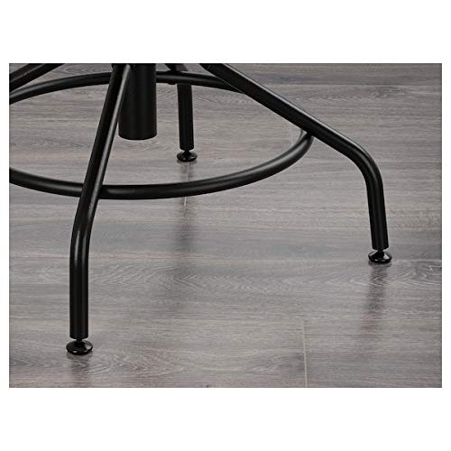 Chaise pivotante pin et noir KULLABERG 58x58x94 cm pour bureau