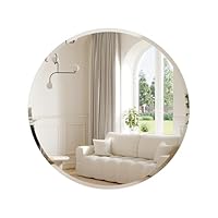 Amazon.co.jp: ANYHI ウォールミラー 壁掛けミラー 丸鏡 壁掛け鏡 浴室