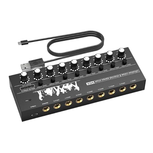 MotiveTech 8-Kanal Audio Mixer