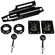 JBL Professionelles MTC-2P Wandhalterungs-Kit für Steuerung 2P, Schwarz