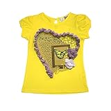 Kuwa Summer Baby Girls' Short Sleeve Fashion T-Shirt 1T-4T