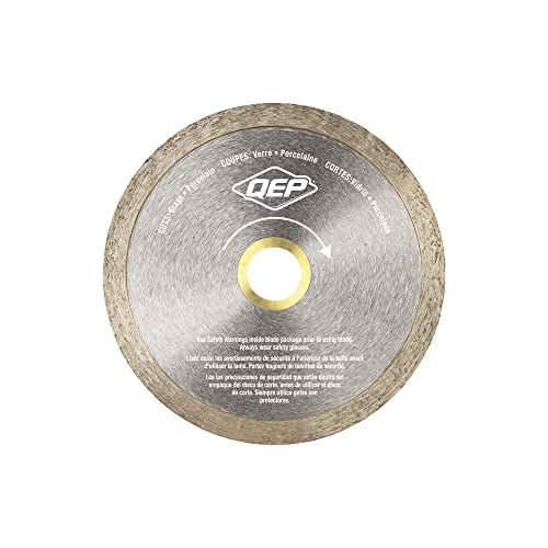 QEP 4" Continuous Rim Glass Cutting Blade