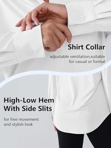 Women's UPF 50+ Long Sleeve Sun Protection Shirt – Quick Dry, Hiking, Fishing & Outdoor Activities 6