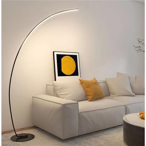 Lampadaire moderne pour salon ajustable résout le manque de lumière de lecture - 2
