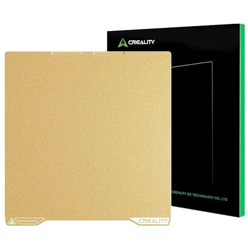 Creality K2 Plaque de construction 270 x 293 mm en PEI texturé, magnétique, flexible, amovible, en acier à ressort, plaque de lit d'imprimante 3D, plaque de...