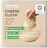 Cheesecloth | Nut Milk Bag, Reusable Straining | 100% Unbleached Cotton Butter Muslin cloth for Cooking, Yogurt, Juicing| Cheese Cloth for Crafts (Grade 50 Pack of 1)
